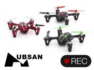 Quadcopter Hubsan X4 Mini Videooptager