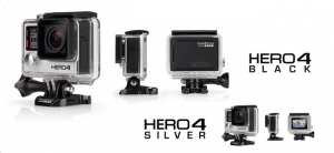 GoPro Hero4 Silver og Black Edition actionkamera 4K