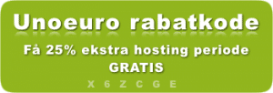 Unoeuro rabatkode X6ZCGE