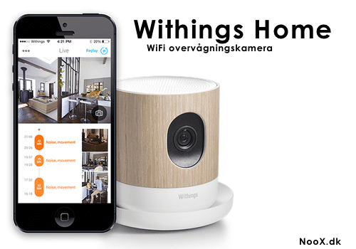Withings Home overvågningskamera med WiFi